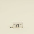 Gucci White Crystal Dionysus Super Mini Bag
