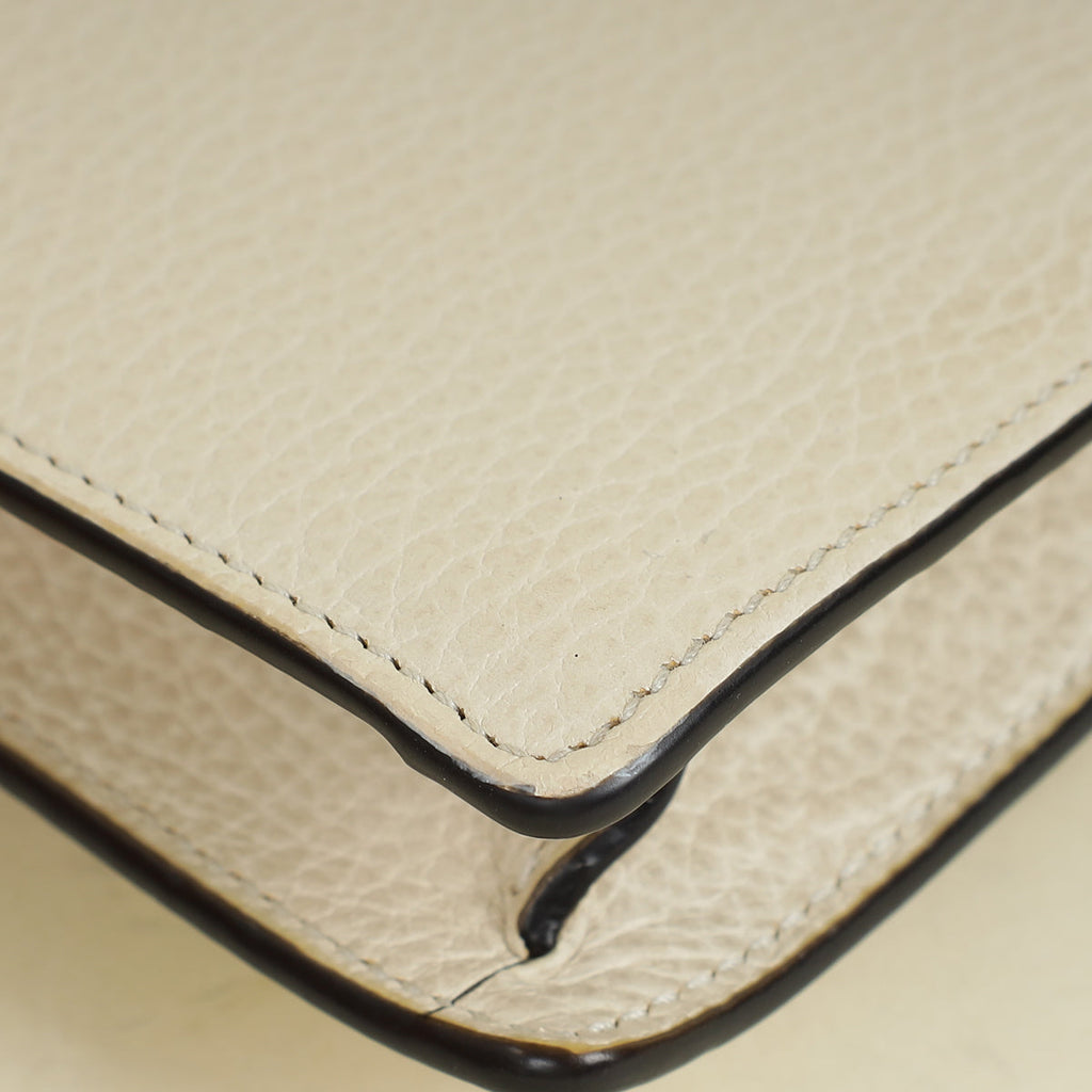 Gucci White Crystal Dionysus Super Mini Bag