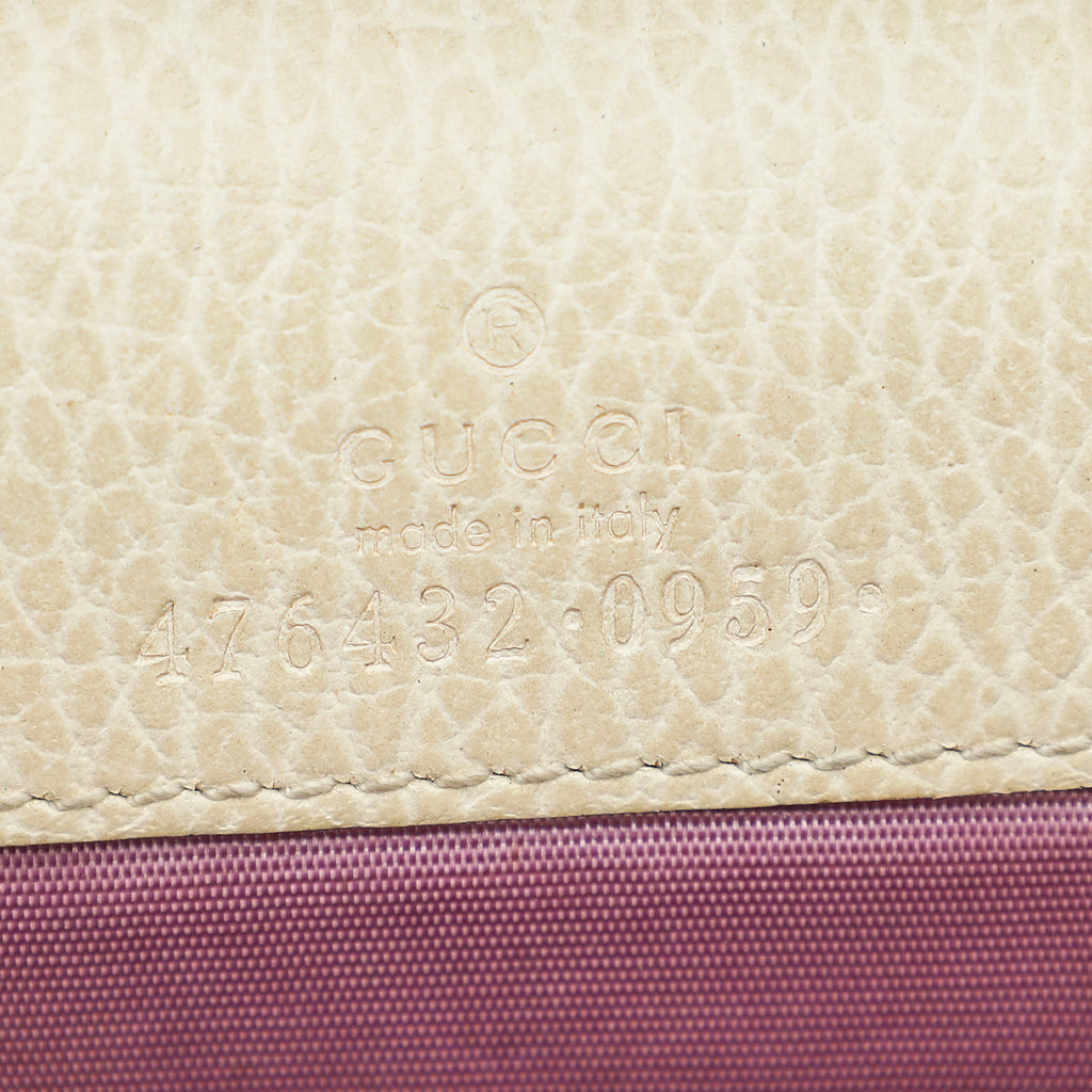 Gucci Ivory Crystal Dionysus Super Mini Bag