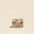 Gucci Bicolor GG Supreme Blooms Dionysus Mini Shoulder Bag