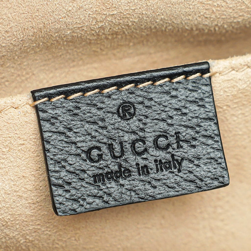 Gucci Black Ophidia Small Shoulder Bag
