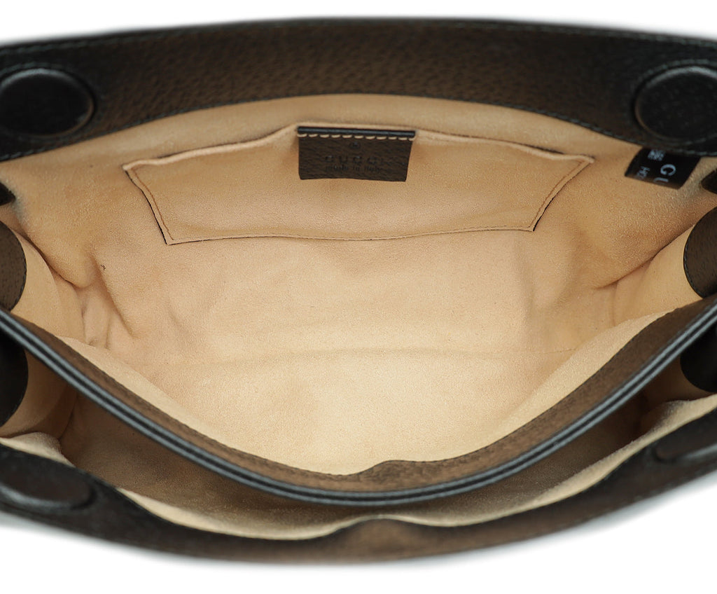 Gucci Black Ophidia Small Shoulder Bag