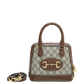Gucci Bicolor Horsebit 1955 Mini Top Handle Bag