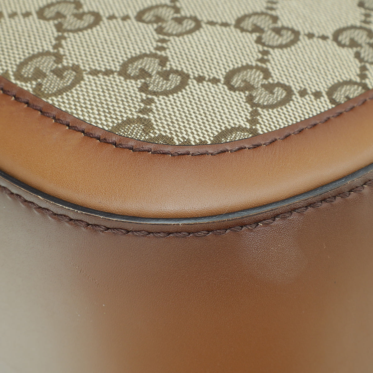 Gucci Bicolor GG Lady Web Shoulder Bag