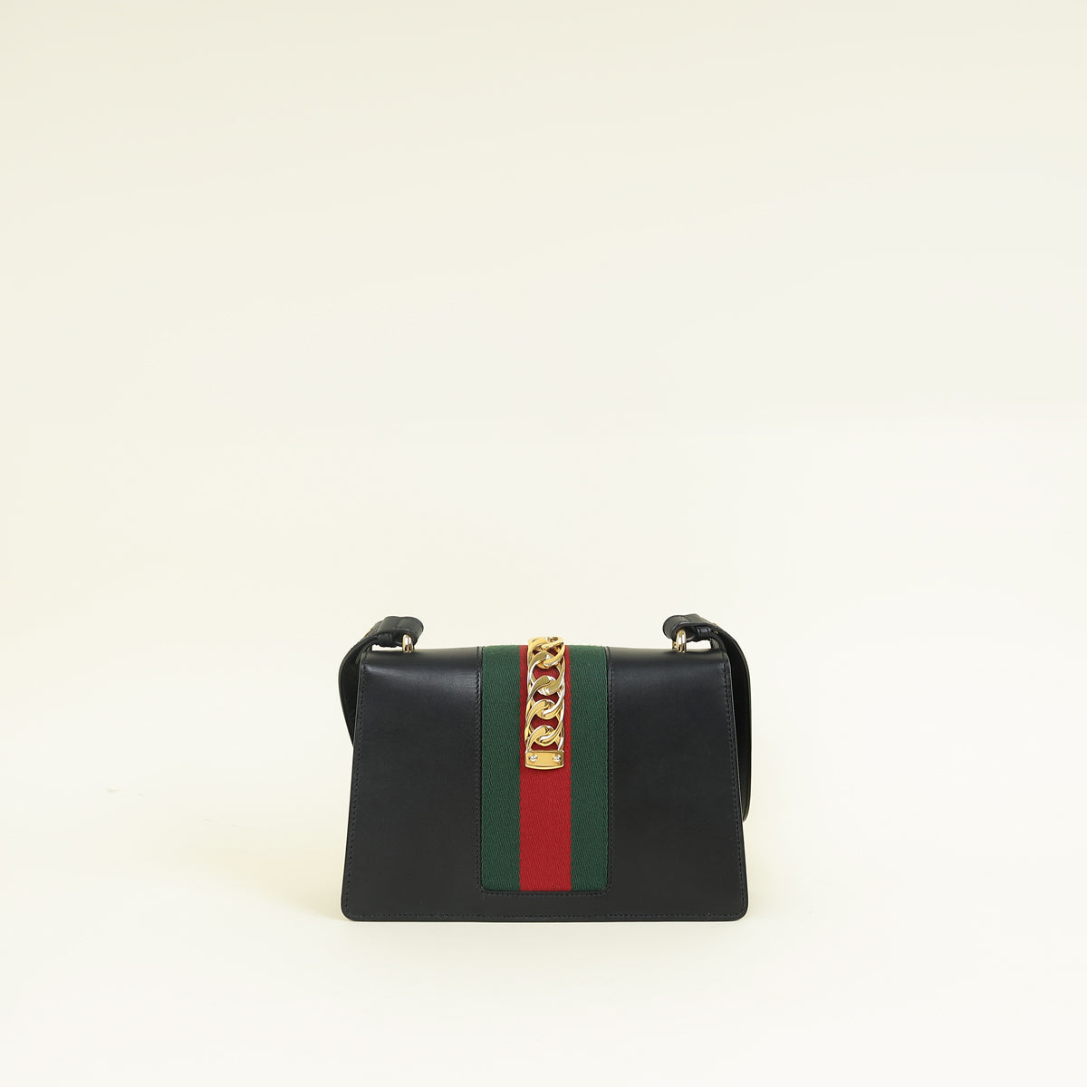 Gucci Black Sylvie Small Shoulder Bag