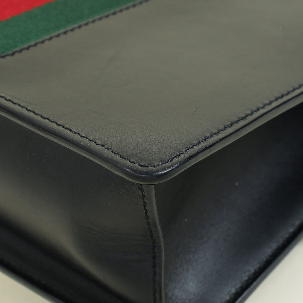 Gucci Black Sylvie Small Shoulder Bag