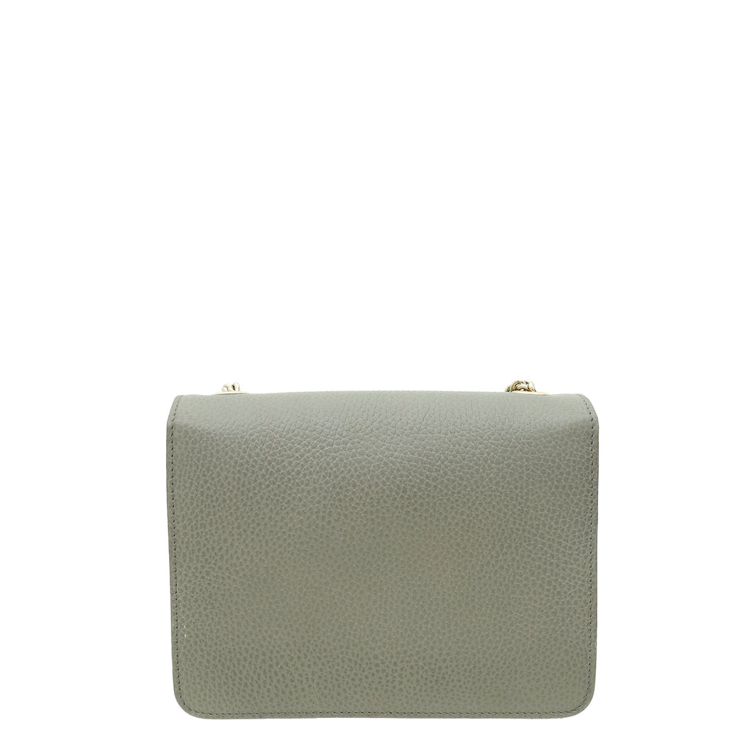 Gucci Grey Interlocking G Small Shoulder Bag