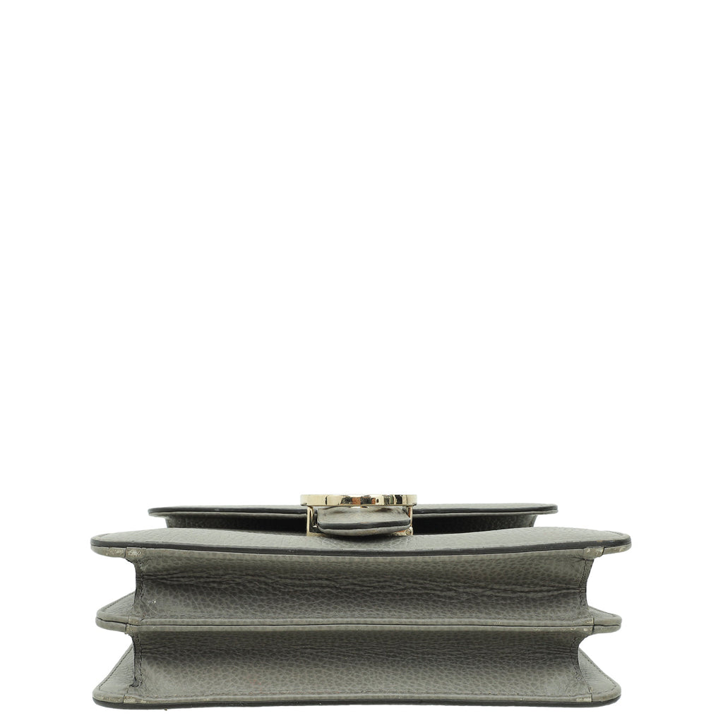 Gucci Grey Interlocking G Small Shoulder Bag