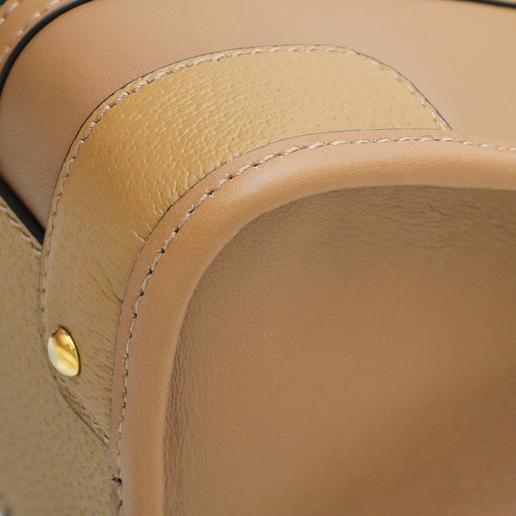 Gucci Brown GG Small Top Handle Bag