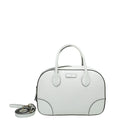 Gucci White Bright Diamante Textured Top Handle Bag