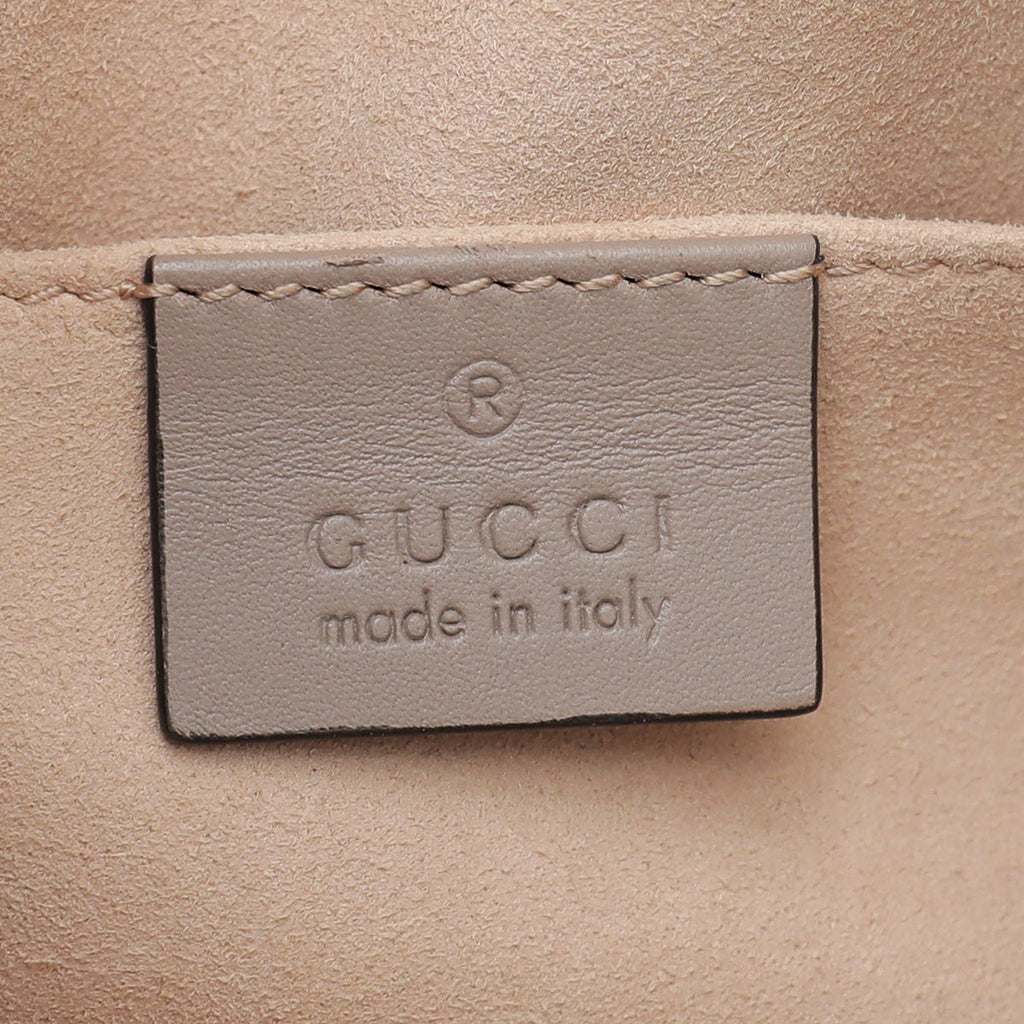 Gucci Dusty Pink GG Marmont Mini Belt Bag