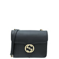Gucci Black Small Interlocking G Shoulder Bag