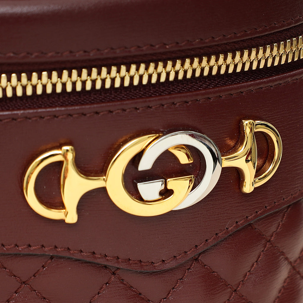 Gucci Burgundy Trapuntata Crossbody/Belt Bag
