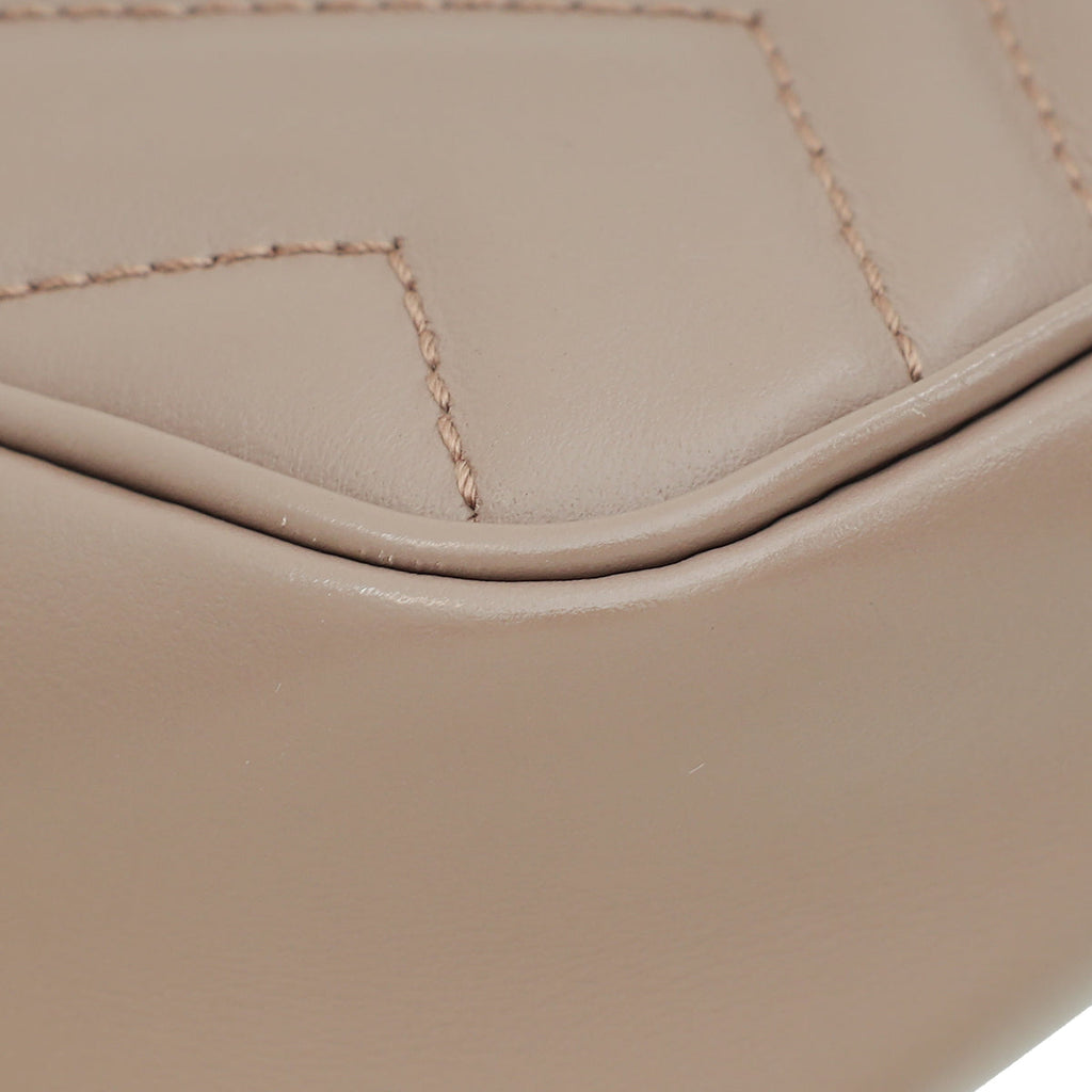 Gucci Dusty Pink GG Marmont Super Mini Bag