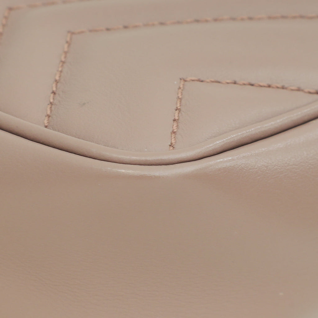 Gucci Dusty Pink GG Marmont Super Mini Bag