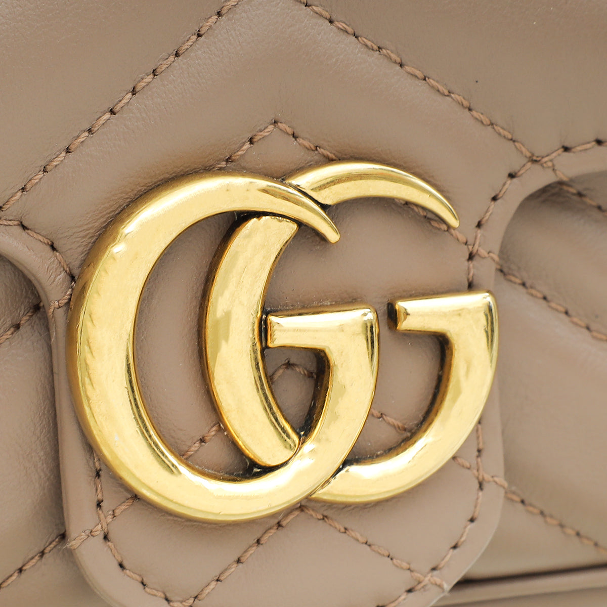 Gucci Dusty Pink GG Marmont Super Mini Bag