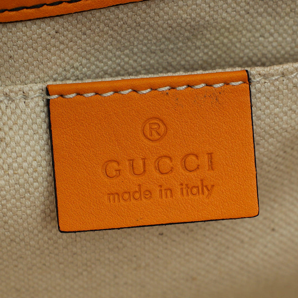 Gucci Orange GG Guccissima Emily Small Bag