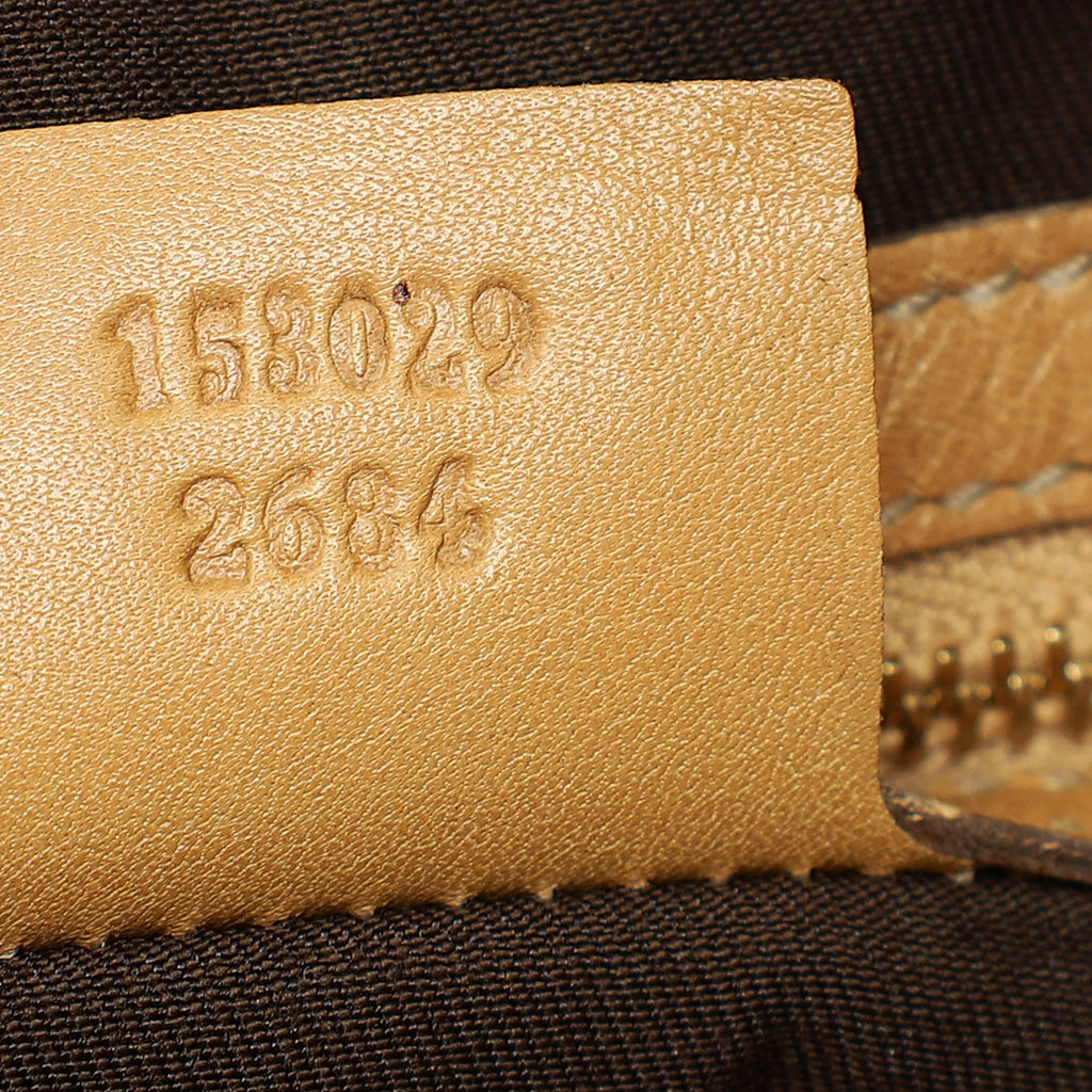 Gucci Beige Jackie O Hobo Suede Bag