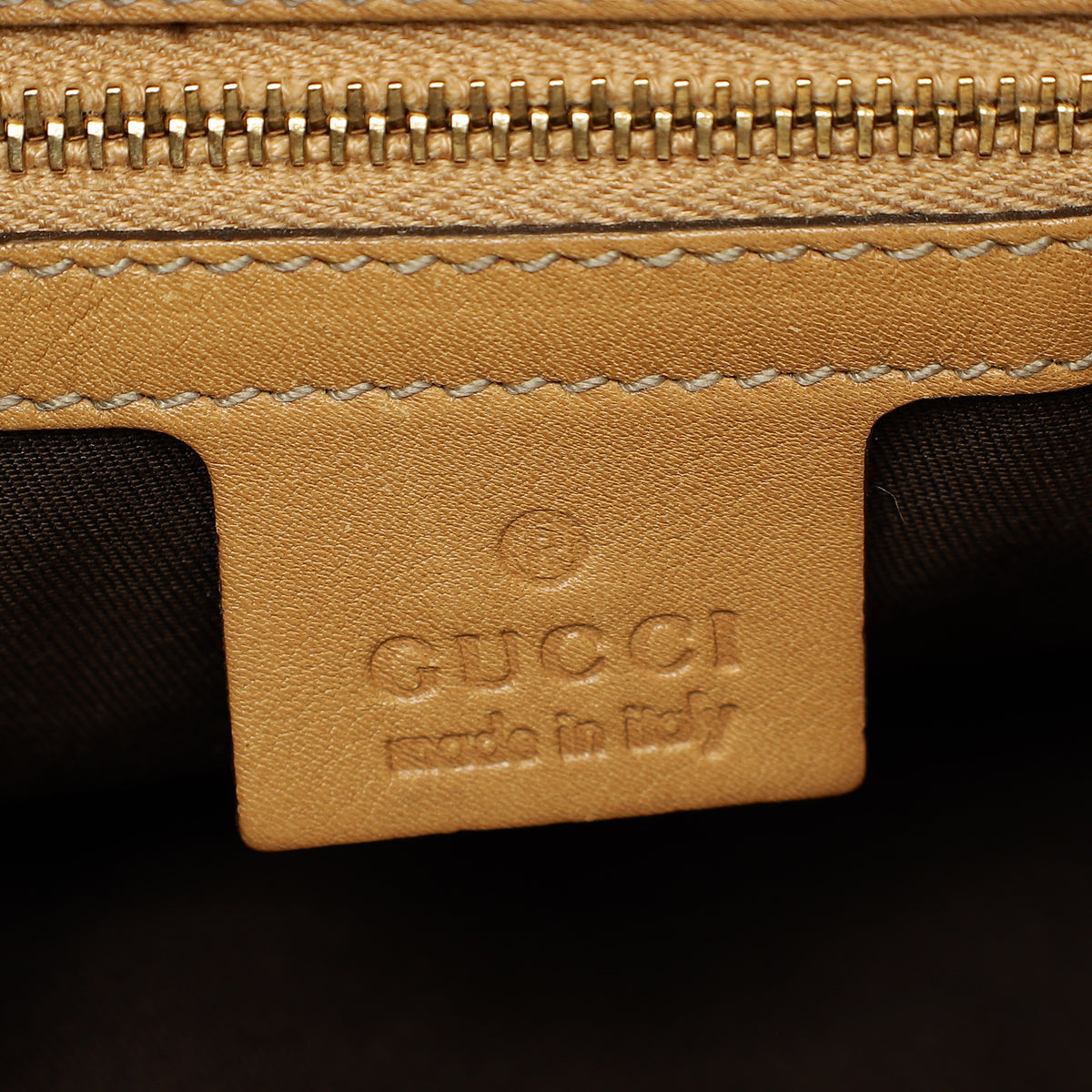 Gucci Beige Jackie O Hobo Suede Bag