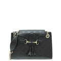 Gucci Black GG Guccissima Emily Small Bag