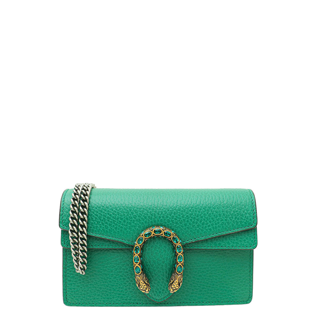 Gucci Green Dionysus Super Mini Bag