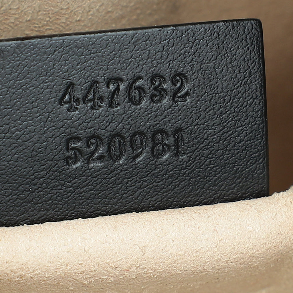 Gucci Black GG Marmont Small Camera Bag