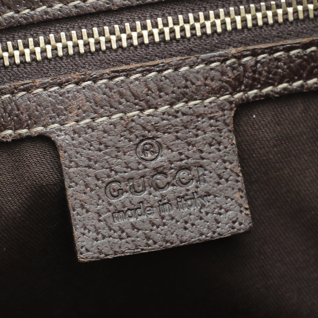 Gucci GG Canvas Small Charmy Boston Bag