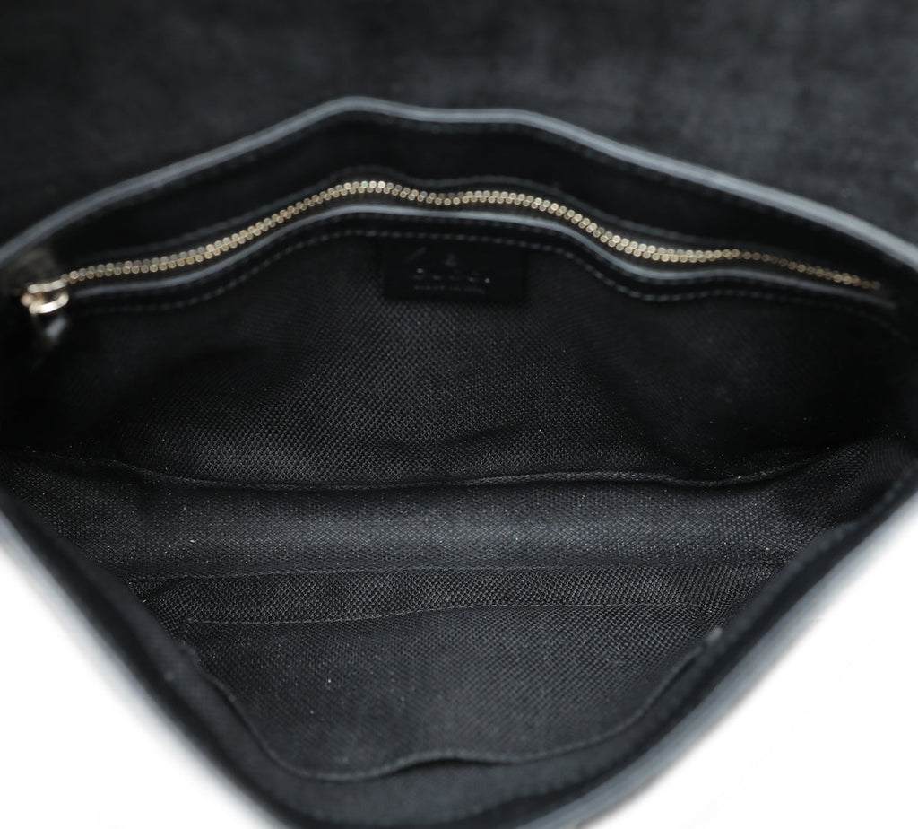 Gucci Black Soho Chain Flap Bag
