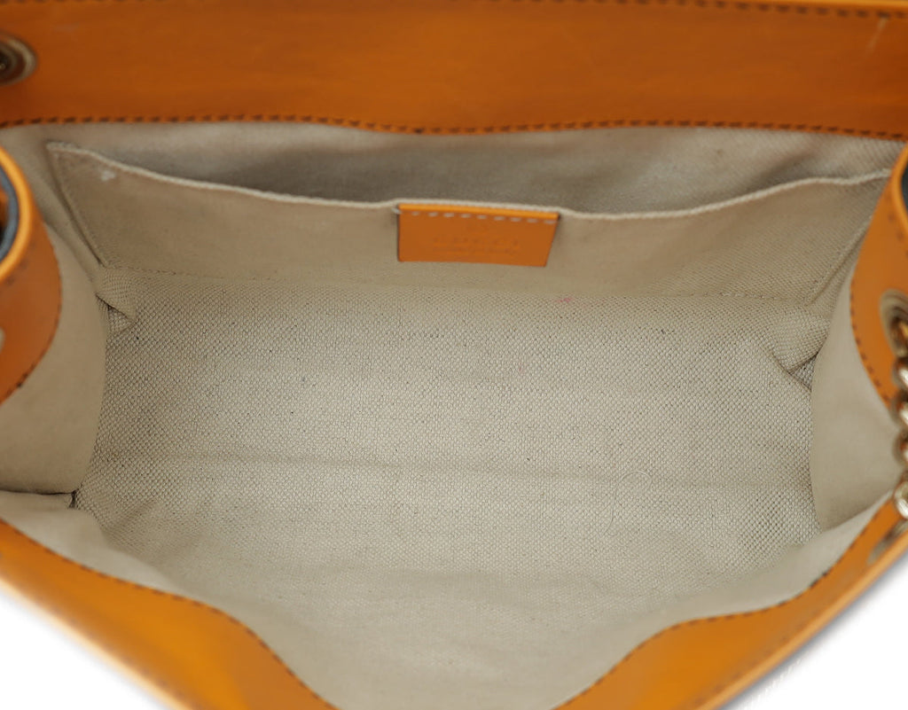Gucci Mustard Yellow Guccissima Emily Small Bag