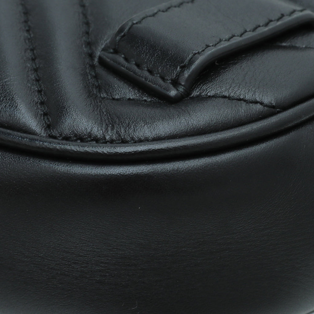 Gucci Black GG Marmont Mini Belt Bag