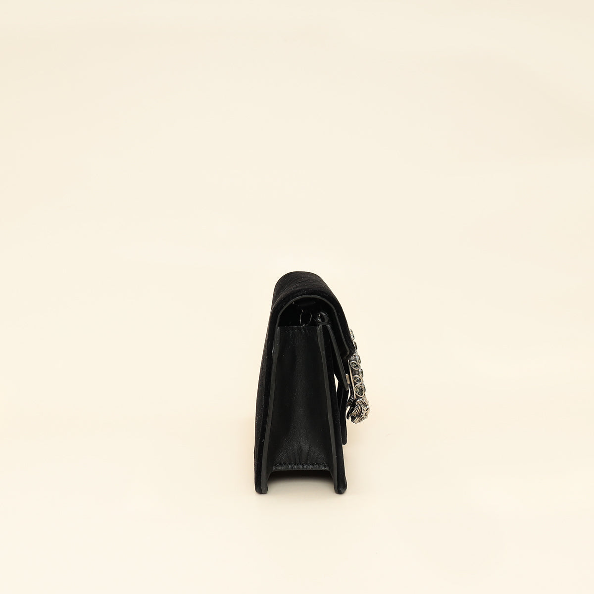 Gucci Black Dionysus Velvet Super Mini Bag