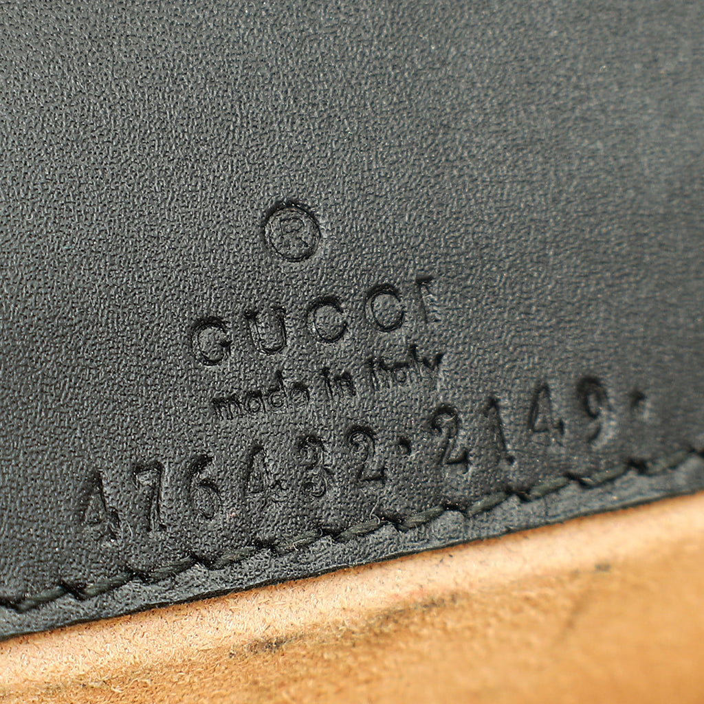Gucci Black Dionysus Velvet Super Mini Bag