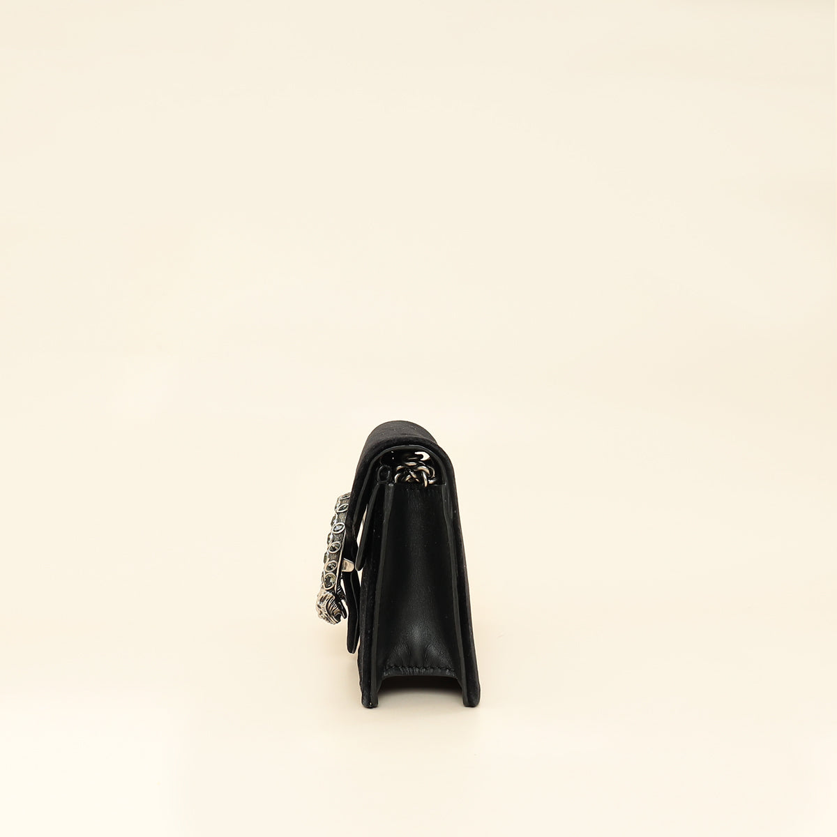 Gucci Black Dionysus Velvet Super Mini Bag