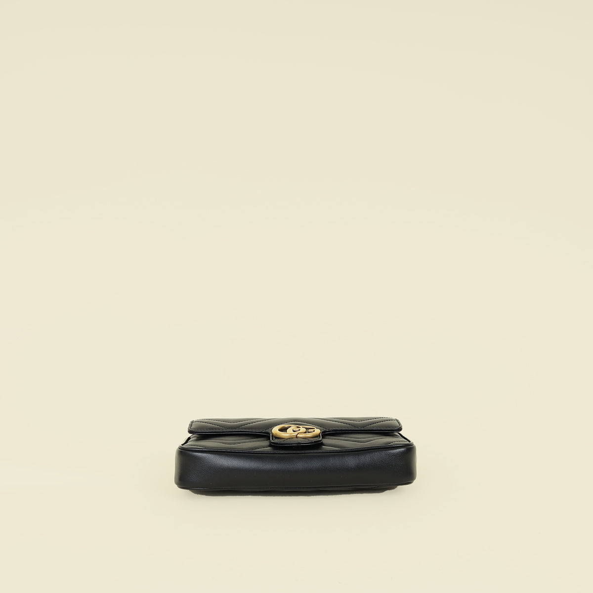 Gucci Black GG Marmont Small Shoulder Bag