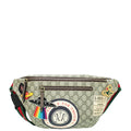 Gucci Ebony Multicolor GG Supreme Courier Belt Bag