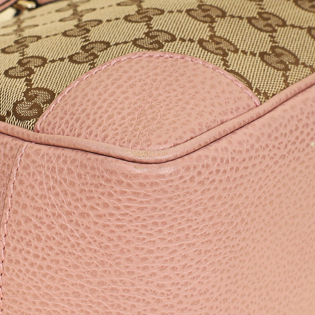 Gucci Bicolor GG Bree Small Tote Bag