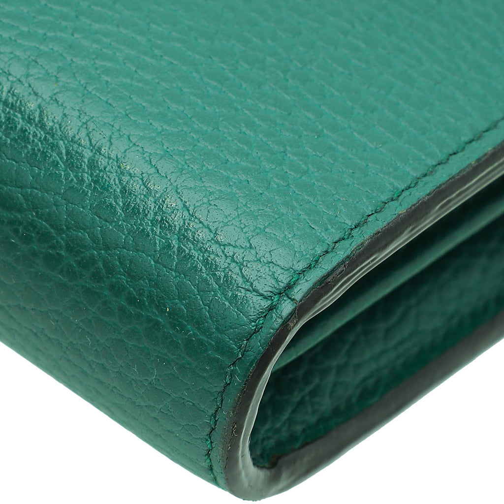 Gucci Emerald Green Dionysus Mini Shoulder Bag
