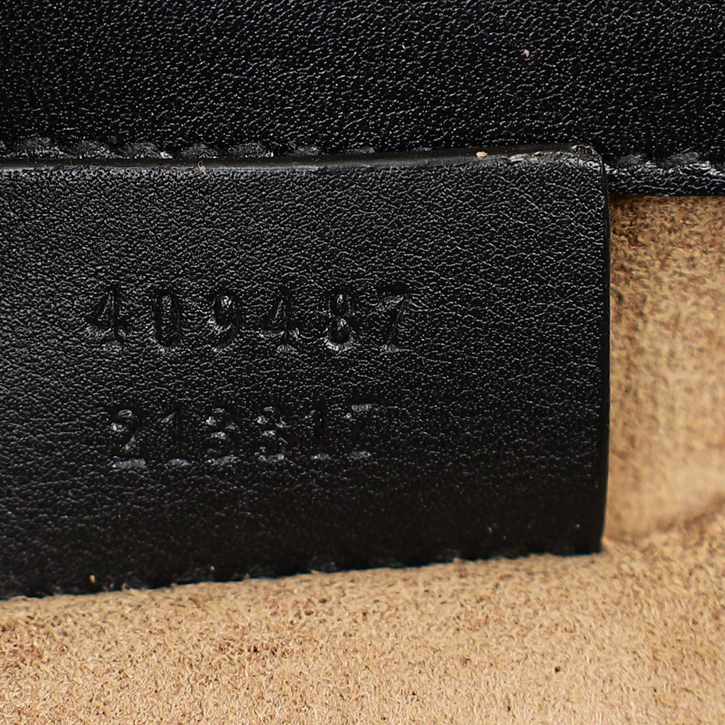 Gucci Tricolor GG Supreme Padlock Small Bag