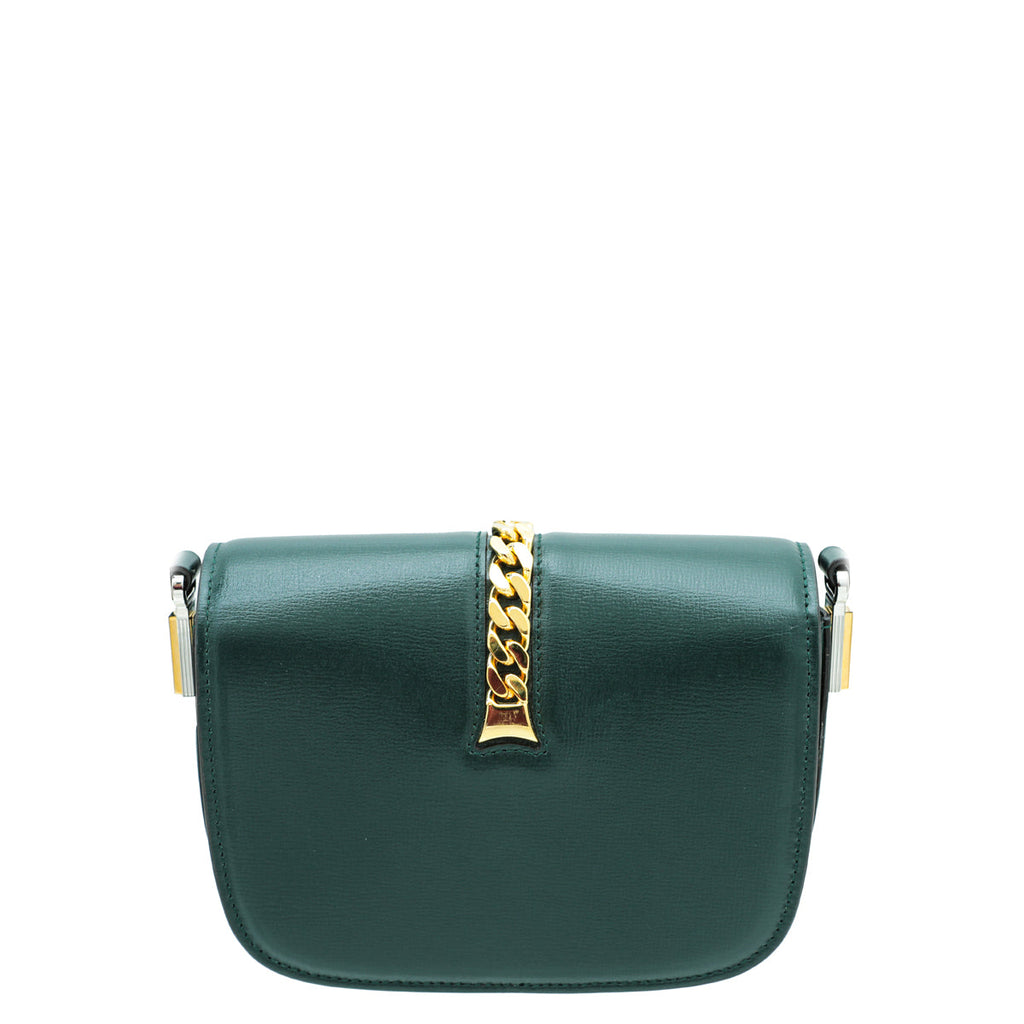 Gucci Forest Green Sylvie 1969 Mini Bag