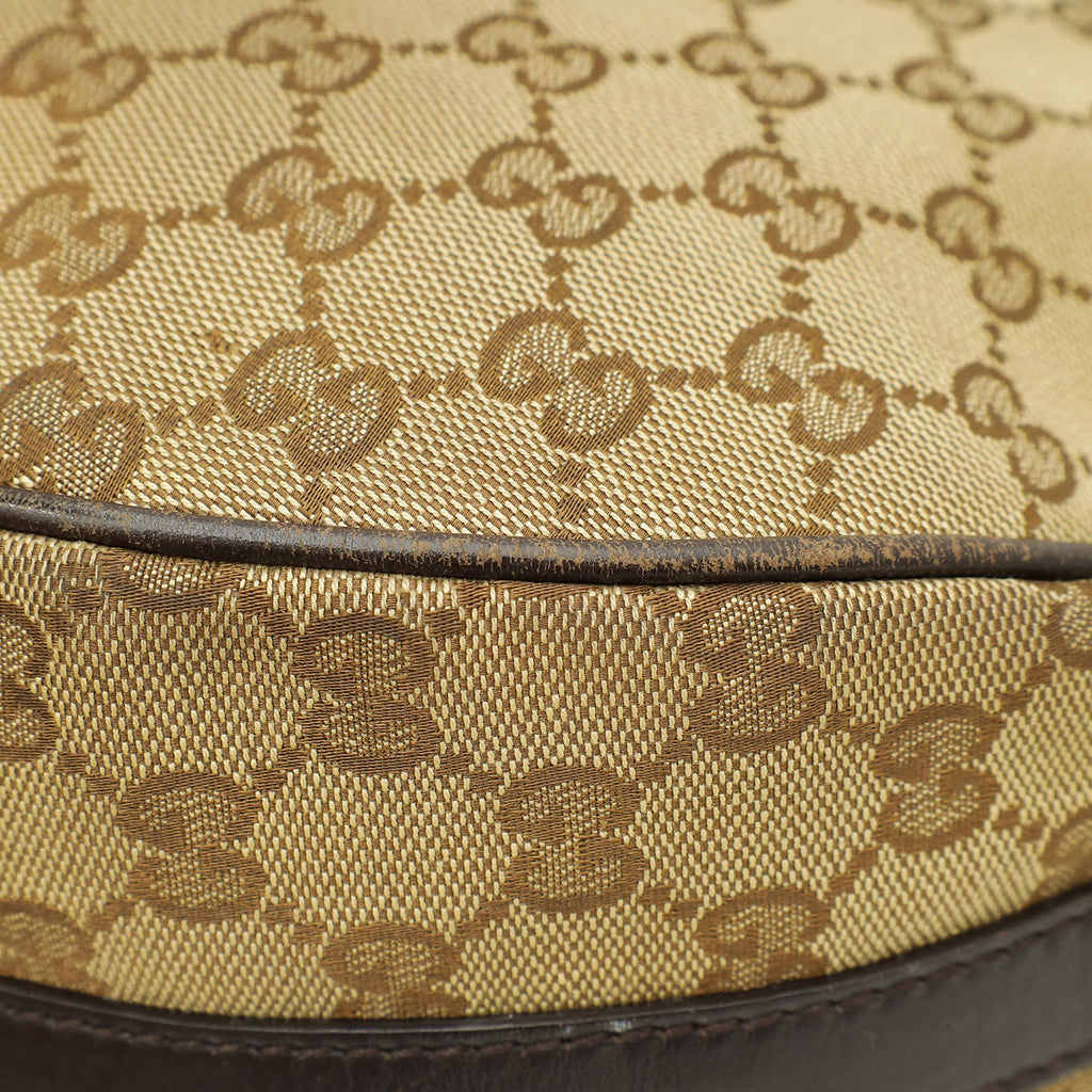 Gucci Bicolor GG Twins Medium Hobo Bag
