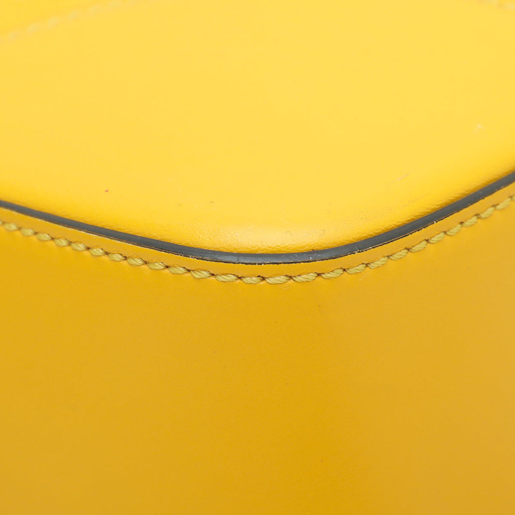 Gucci Yellow Bright Diamante Top Handle Bag
