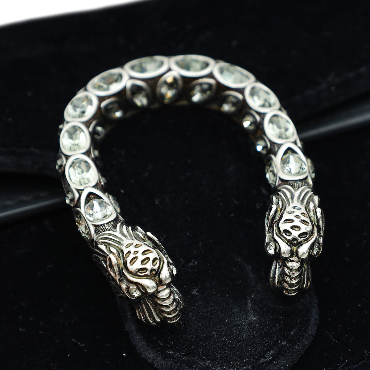 Gucci Black Velvet Super Mini Dionysus Bag