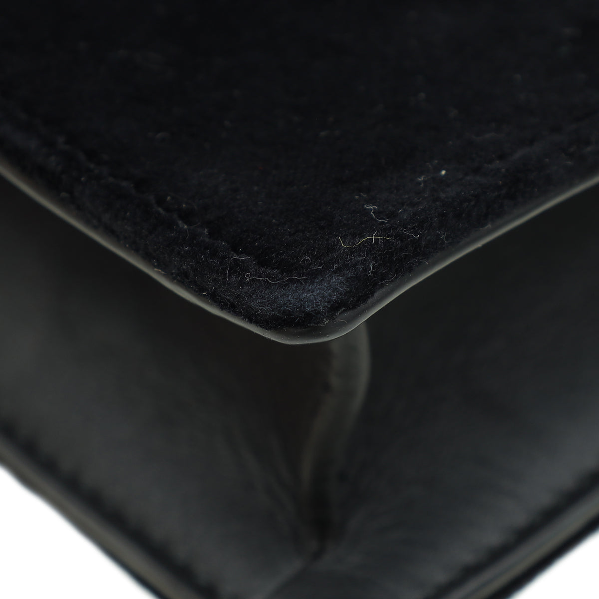 Gucci Black Velvet Super Mini Dionysus Bag