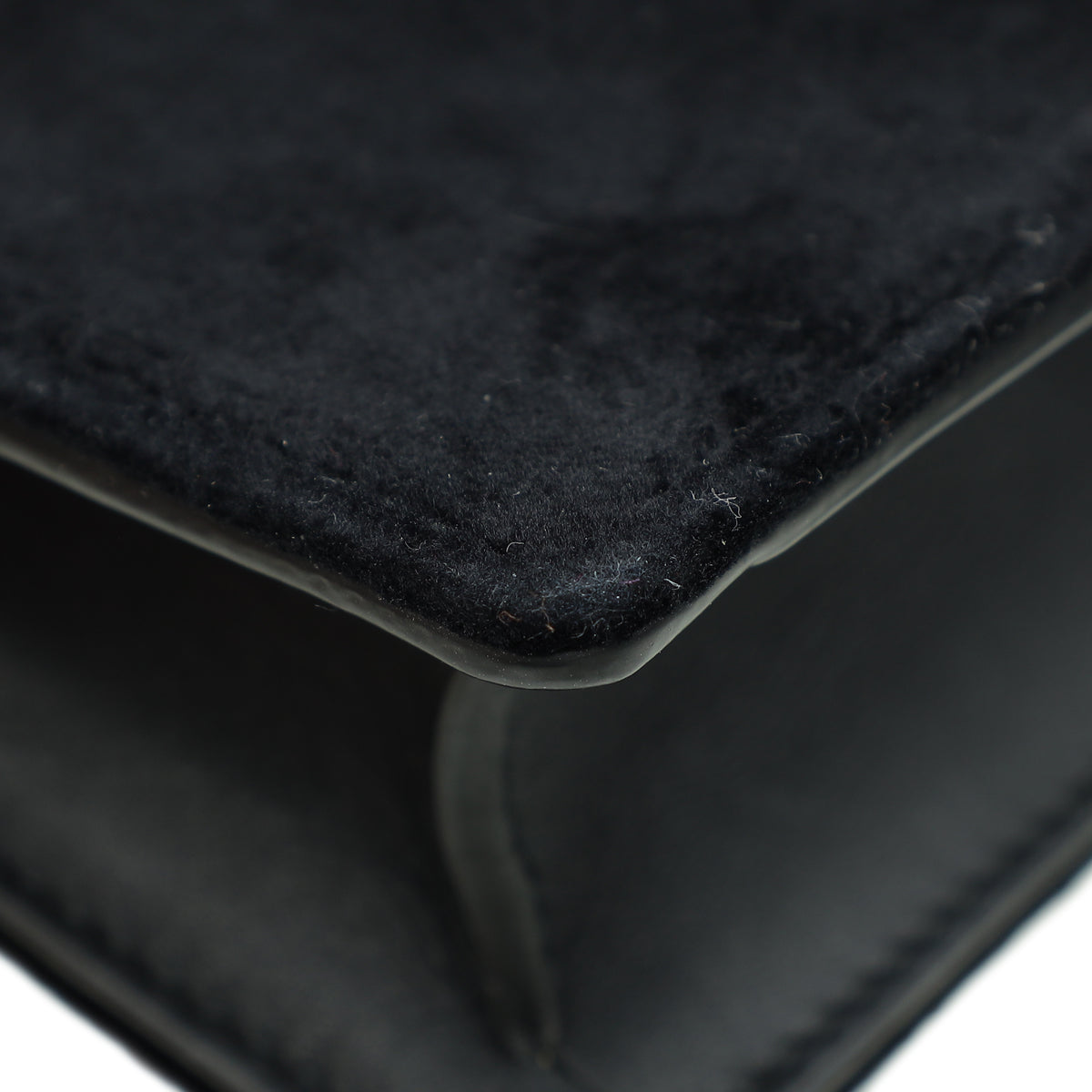 Gucci Black Velvet Super Mini Dionysus Bag