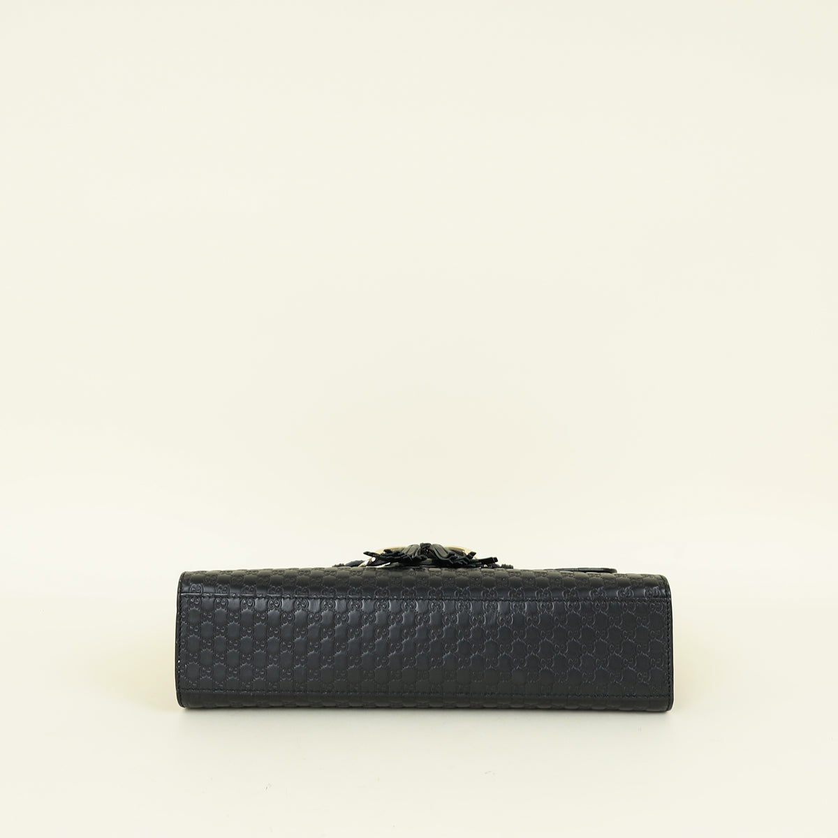 Gucci Black Microguccissima Emily Medium Bag