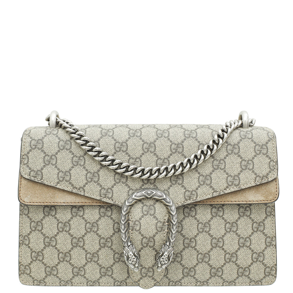 Gucci Bicolor GG Supreme Dionysus Shoulder Bag
