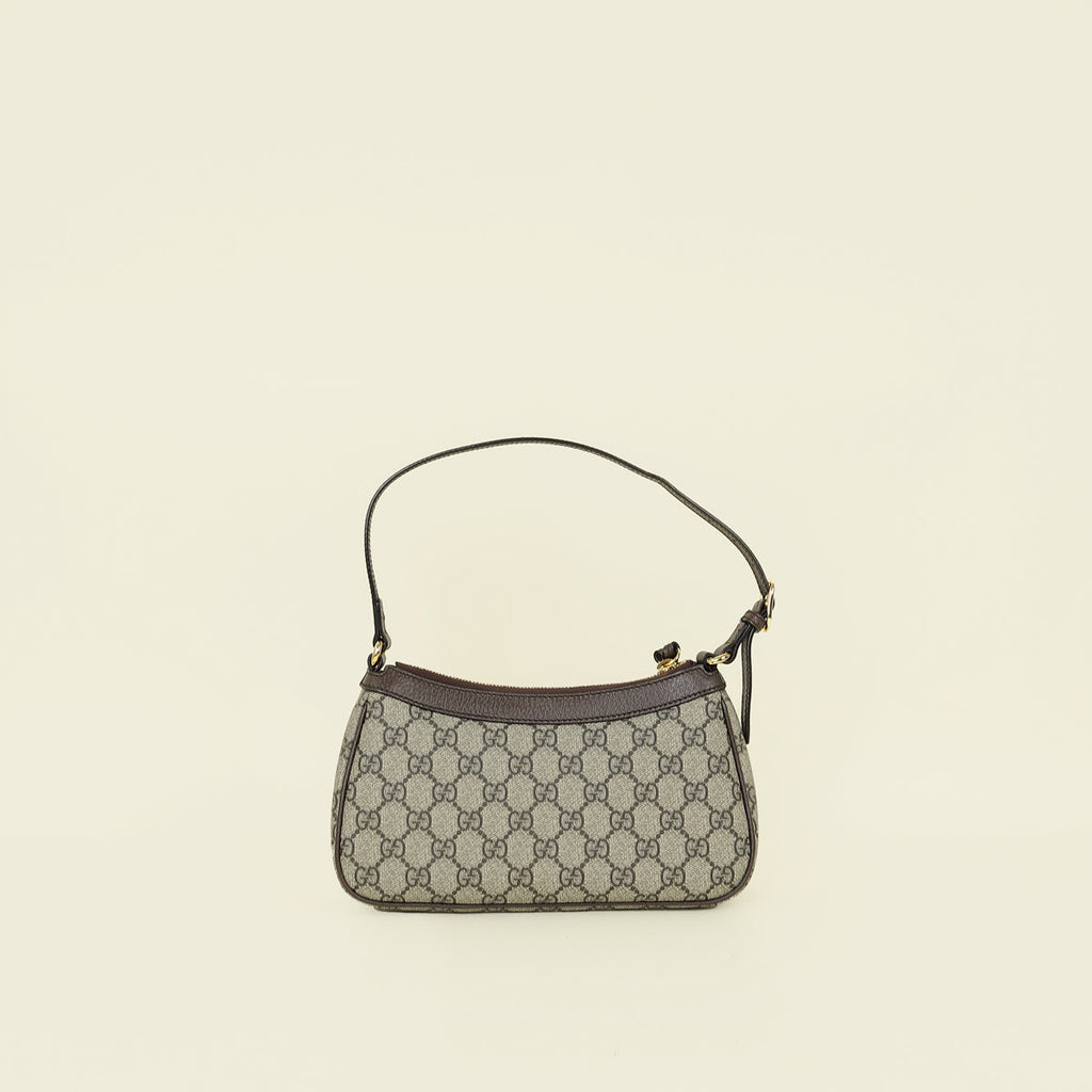 Gucci Bicolor GG Supreme Ophidia Small Shoulder Bag