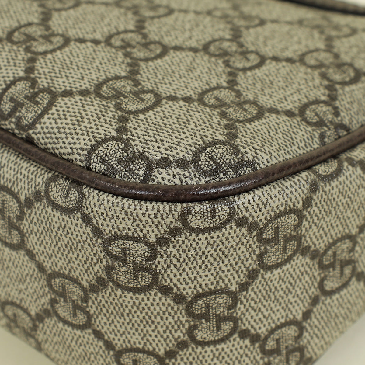 Gucci Bicolor GG Supreme Ophidia Small Shoulder Bag