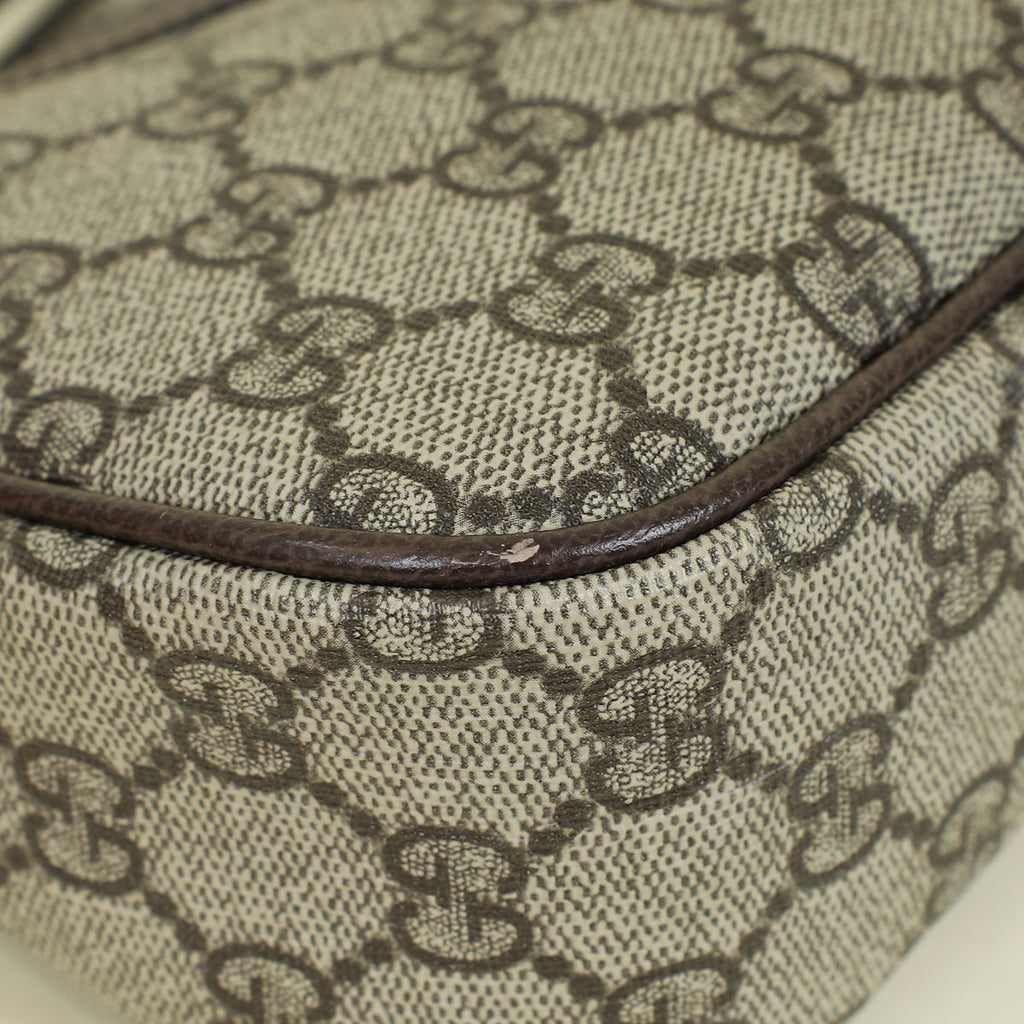 Gucci Bicolor GG Supreme Ophidia Small Shoulder Bag