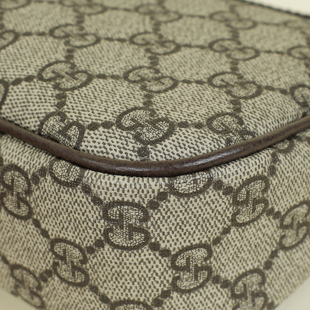 Gucci Bicolor GG Supreme Ophidia Small Shoulder Bag